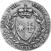 Germany 1/4 Thaler 1810 FW KM# 59 Waldeck-Pyrmont / Principality / Regular Coinage coin obverse Germany 1/4 Thaler 1810 FW KM# 59 Waldeck-Pyrmont / Principality / Regular Coinage coin obverse