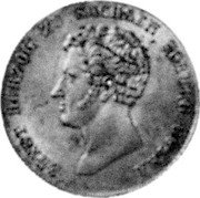 Germany 10 Kreuzer KM# 63 Saxe-Coburg-Gotha / Duchy / Regular Coinage coin obverse