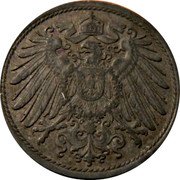 Germany 10 Pfennig 1917 KM# 26 Standard Coinage coin obverse Germany 10 Pfennig 1917 KM# 26 Standard Coinage coin obverse