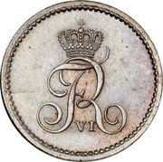 Germany 16 Reichsbank Schilling 1818 CB KM# 154 Schleswig-Holstein / Duchy / Standard Coinage coin obverse