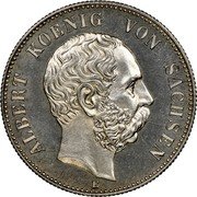 Germany 2 Mark 1898 E KM# 1245 Saxony-Albertine / Kingdom / Reform Coinage coin obverse Germany 2 Mark 1898 E KM# 1245 Saxony-Albertine / Kingdom / Reform Coinage coin obverse