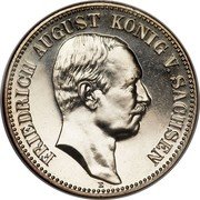 Germany 2 Mark 1905 E Proof KM# 1263 Saxony-Albertine / Kingdom / Reform Coinage coin obverse