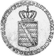 Germany 20 Kreuzer 1824 S KM# 162 Saxe-Coburg-Saalfeld / Duchy / Regular Coinage coin obverse