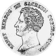 Germany 20 Kreuzer 1835 KM# 66 Saxe-Coburg-Gotha / Duchy / Regular Coinage coin obverse