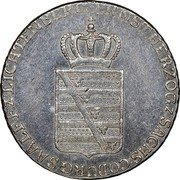 Germany 20 Kreuzer KM# 152 Saxe-Coburg-Saalfeld / Duchy / Regular Coinage coin obverse