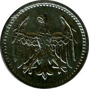 Germany 3 Mark 1924 D KM# 43 Reichsmark Coinage coin obverse Germany 3 Mark 1924 D KM# 43 Reichsmark Coinage coin obverse