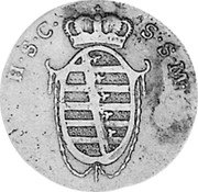 Germany 3 Pfennig 1826 KM# 133 Saxe-Coburg-Saalfeld / Duchy / Regular Coinage coin obverse