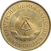 Germany 5 Mark 1969 KM# 22.1 Democratic Republic / Standard Coinage coin obverse Germany 5 Mark 1969 KM# 22.1 Democratic Republic / Standard Coinage coin obverse