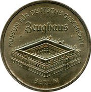 Germany 5 Mark 1990 A KM# 135 Democratic Republic / Standard Coinage coin reverse