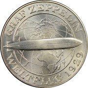 Germany 5 Reichsmark 1930 A KM# 68 Reichsmark Coinage coin reverse Germany 5 Reichsmark 1930 A KM# 68 Reichsmark Coinage coin reverse