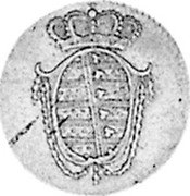 Germany Heller 1819 KM# 135 Saxe-Coburg-Saalfeld / Duchy / Regular Coinage coin obverse