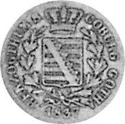 Germany Kreuzer 1837 KM# 36 Saxe-Coburg-Gotha / Duchy / Regular Coinage coin obverse