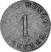 Germany Kreuzer 1837 KM# 36 Saxe-Coburg-Gotha / Duchy / Regular Coinage coin reverse