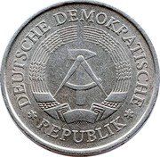Germany Mark 1973 A KM# 35.2 Democratic Republic / Standard Coinage coin obverse