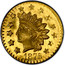 USA 1/2 Dollar Large Indian Head (Round) 1875 KM# 12.2 *YEAR* coin obverse