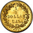USA 1/2 Dollar Large Indian Head (Round) 1875 KM# 12.2 1/2 DOLLAR CAL coin reverse