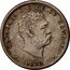 USA 1/4 D Hawaii Quarter Kalakaua I 1883 KM# 5 KALAKAUA I KING OF HAWAII coin obverse