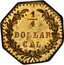 USA 1/4 Dollar Indian Head (Octagonal) 1876 KM# 2.2 1/4 DOLLAR coin reverse