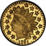 USA 1/4 Dollar Indian Head (Round) 1881 KM# 6.1 *YEAR* coin obverse