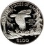 USA $100 American Eagle 1999 W KM# 304 UNITED STATES OF AMERICA .9995 PLATINUM 1 OZ. W $100 coin reverse