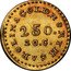 USA $2.50 C. Bechtler (1831-42) KM# 93.1 NORTH CAROLINA GOLD. 2.50 20.C. coin reverse