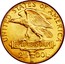 USA 2 ½ Dol Panama-Pacific Exposition 1915 S KM# 137 UNITED STATES OF AMERICA E∙PLURIBUS∙UNUM 2 ½ DOL ∙ coin reverse