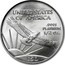 USA $50 American Eagle 2007 W Burnished Unc. KM# 285 UNITED STATES OF AMERICA .9995 PLATINUM 1/2 OZ. $50 W coin reverse