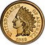 USA Cent Indian Head 1859 KM# 87 UNITED STATES OF AMERICA LIBERTY coin obverse
