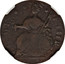 USA Connec 1787 KM# 8.10 Connecticut Coppers INDE * * * ETLIB: coin reverse