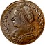 USA Connect Horned Bust 1787 KM# 16 * AUCTORI * * * * CONNECT * * coin obverse