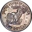 USA Dollar Susan B. Anthony 1979 S KM# 207 UNITED STATES OF AMERICA ONE DOLLAR E PLURIBUS UNUM coin reverse