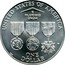 USA Dollar Vietnam Veterans Memorial 1994 W KM# 250 UNITED STATES OF AMERICA ONE DOLLAR E PLURIBUS UNUM coin reverse