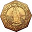 USA Fifty Dollars Panama-Pacific Exposition Octagonal 1915 S KM# 139 ∙ PANAMA-PACIFIC ∙ EXPOSITION ∙ SAN FRANCISCO ∙ E PLURIBUS UNUM ∙ coin reverse