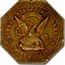 USA Fifty Dolls Augustus Humbert Assay 1852 KM# 32.2 UNITED STATES OF AMERICA FIFTY DOLLS 887 THOUS coin obverse
