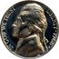 USA Five Cents Monticello 1968 S Proof KM# A192 LIBERTY IN GOD WE TRUST coin obverse