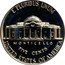 USA Five Cents Monticello 1968 S Proof KM# A192 E PLURIBUS UNUM UNITED STATES OF AMERICA FIVE CENTS MONTICELLO coin reverse