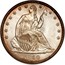 USA Half Dol. Seated Liberty 1860 KM# A68 LIBERTY coin obverse