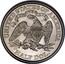 USA Half Dol. Seated Liberty 1874 KM# 107 UNITED STATES OF AMERICA HALF DOL. IN DOG WE TRUST coin reverse