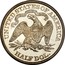 USA Half Dol. Seated Liberty 1879 KM# A99 UNITED STATES OF AMERICA HALF DOL. IN DOG WE TRUST coin reverse