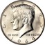 USA Half Dollar Kennedy 1964 Accented Hair KM# 202 LIBERTY IN GOD WE TRUST coin obverse