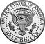 USA Half Dollar Kennedy 2021 S KM# A202c UNITED STATES OF AMERICA HALF DOLLAR E PLURIBUS UNUM coin reverse