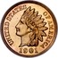 USA One Cent Indian Head 1901 KM# 90a UNITED STATES OF AMERICA LIBERTY coin obverse