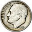 USA One Dime Roosevelt 1949 KM# 195 LIBERTY IN GOD WE TRUST coin obverse