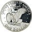 USA One Dollar Eisenhower 1971 S Proof KM# 203a UNITED STATES OF AMERICA ONE DOLLAR E PLURIBUS UNUM coin reverse