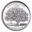 USA Quarter Dollar Connecticut 1999 D KM# 297 CONNECTICUT 1788 THE CHARTER OAK E PLURIBUS UNUM coin reverse
