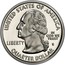 USA Quarter Dollar Massachusetts 2000 S KM# 305a UNITED STATES OF AMERICA LIBERTY IN GOD WE TRUST QUARTER DOLLAR coin obverse