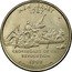 USA Quarter Dollar New Jersey 1999 P KM# 295 UNITED STATES OF AMERICA LIBERTY IN GOD WE TRUST QUARTER DOLLAR coin obverse