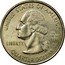 USA Quarter Dollar New Jersey 1999 P KM# 295 NEW JERSEY 1787 CROSSROADS OF THE REVOLUTION E PLURIBUS UNUM coin reverse