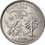 USA Quarter Dollar South Carolina 2000 D KM# 307 UNITED STATES OF AMERICA LIBERTY IN GOD WE TRUST QUARTER DOLLAR coin obverse