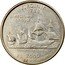 USA Quarter Dollar Virginia 2000 P KM# 309 UNITED STATES OF AMERICA LIBERTY IN GOD WE TRUST D QUARTER DOLLAR coin obverse